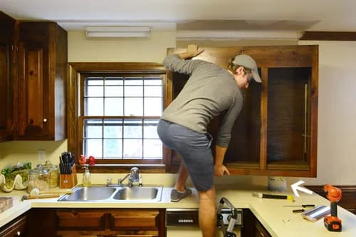 Kitchen Cabinet Removal
