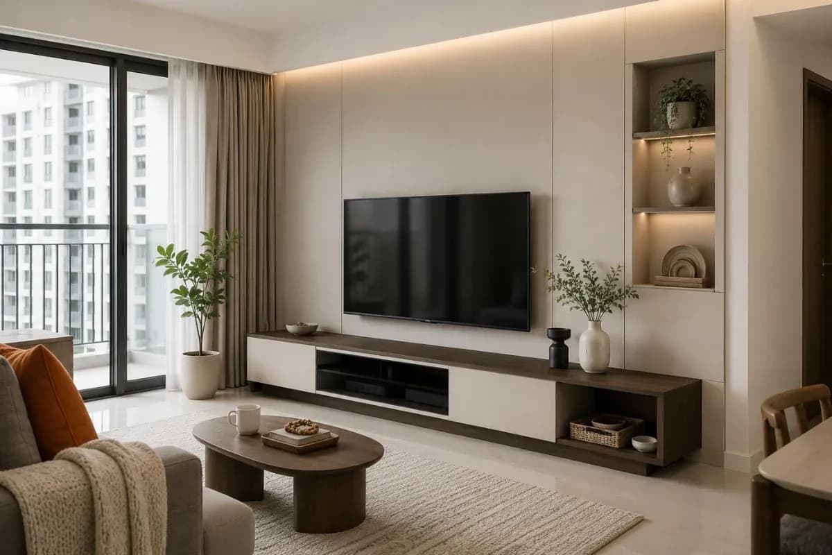 TV Console & Feature Walls